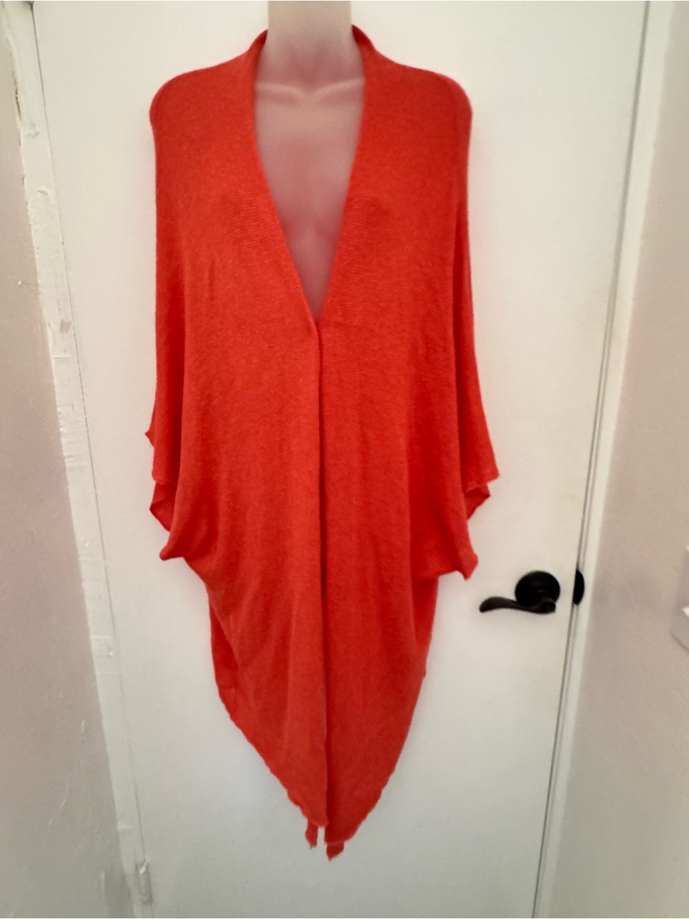 Acrob Acrobat | Sweaters | Acrobat Drape Silk Cashmere Waterfall Cardigan Os ...